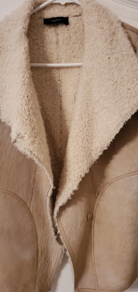 PRUCE JUST REDUCED!! Joseph Lambskin Vest